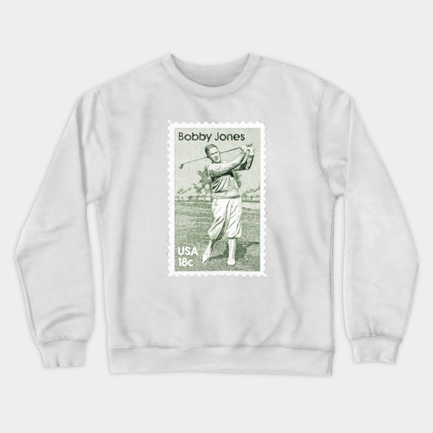 Vintage Bobby Jones Stamp Crewneck Sweatshirt by claireprints